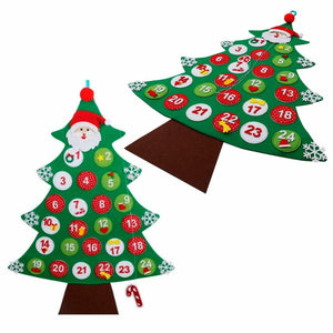 Giant Hanging Christmas Tree Advent Calendar
