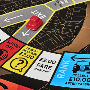 Taxi! Board Game Full of Fun & Knowledge, Rugby, Football Teams & City Editions