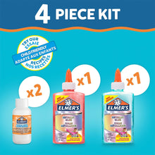 Load image into Gallery viewer, Elmer’s Slime Kit Metallic 4pcs Set Including Metallic PVA Glue &amp; Magical Liquid