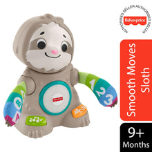 Load image into Gallery viewer, Fisher-Price Linkimals Smooth Moves Sloth, Baby Toy with Music &amp; Lights