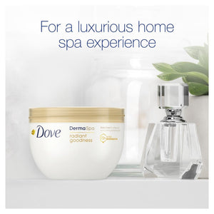 3pk of 300ml Dove DermaSpa Radiant Goodness Dry Skin Body Cream with Omega Oil