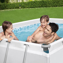 Load image into Gallery viewer, Bestway PowerSteel 9’3″x6’5″x33″ Rectangular Pool with Filter Pump &amp; RepairPatch