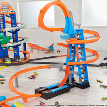 Load image into Gallery viewer, Hot Wheels Sky Crash Thrilling  Tower Race Track Set With Diecast Car