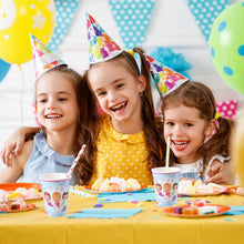 Load image into Gallery viewer, Mermaid Design Disposable 12 Paper Cups For Picnics, Parties &amp; Barbecues