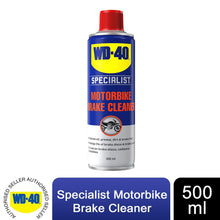 Load image into Gallery viewer, WD-40 Specialist Motorbike Brake Cleaner Can 500ml