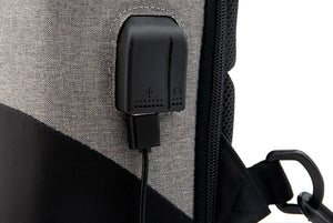 Anti Theft Backpack Small + Data Cable + Powerbank