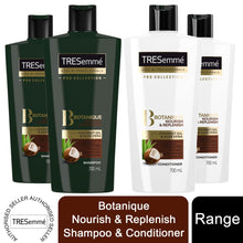 Load image into Gallery viewer, 2x700ml Tresemme Procollection Botanique Nourish&amp;Replenish Shampoo &amp; Conditioner