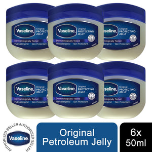 6x 50ml or 100ml Vaseline Original Protecting Jelly 3x Purified Skin Protectant
