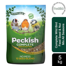 Load image into Gallery viewer, Peckish Complete Wild Bird Feed Seed &amp; Nut Mix All Seasons 5kg