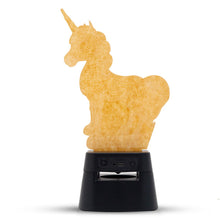 Load image into Gallery viewer, Aquarius LED 3D Colour Changing Hologram Night Light and Desk Lamp - Unicorn