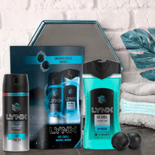 Load image into Gallery viewer, Lynx Ice Chill Gift Set, For Men, Brothers, Boys &amp; Teens, Shower Gel &amp; Deodorant