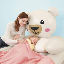 Load image into Gallery viewer, Bestway Children&#39;s DreamChaser Teddy Bear Soft Airbed, 74&quot; x 43&quot; x 35&quot;, 3+ Years