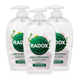 3pk of 250ml Radox Anti-Bac or Feel Ready Hand wash
