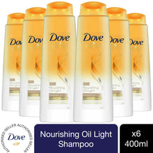 Load image into Gallery viewer, 6pk of 400ml Dove Nutritive Solutions Shampoo For All Types of Hair