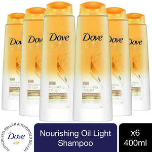 6pk of 400ml Dove Nutritive Solutions Shampoo For All Types of Hair