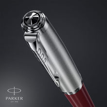 Load image into Gallery viewer, Parker 51 Ballpoint Pen Burgundy Barrel Chrome Trim Medium Black Ink GiftBox