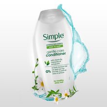 Load image into Gallery viewer, Simple Kind to Hair Gentle Care Conditioner, 3 Packs of 400ml
