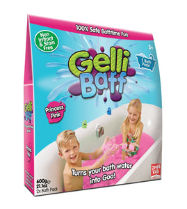 Gelli Baff Harmless Bright Colours Bath Powder With Dissolver 600g - Pink