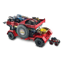 Load image into Gallery viewer, The Hot Wheels Downhill Race &amp; Go Race Track with a Monster Truck &amp; a Car Toy