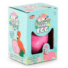 Load image into Gallery viewer, Tobar 36180 Surprise Hatching Flamingo Giant Egg