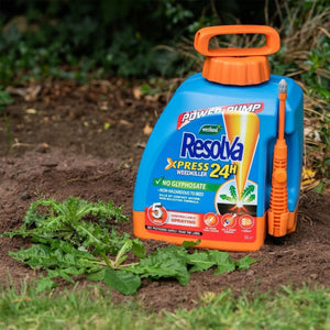 Resolva Xpress 24H Weedkiller Power Pump Safe For Bees Ready To Use 5L