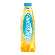 Load image into Gallery viewer, 12 Pack of 900ml Lucozade Caribbean Crush Energy Drink, Tropical Fruit &amp; Coconut
