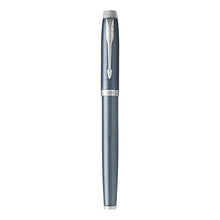 Load image into Gallery viewer, Parker IM BallPoint Pen Light Blue Grey Fine Point Black Ink Gift Box