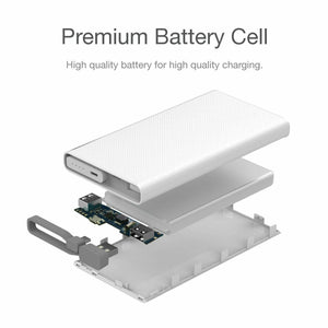 Energizer UE10004QC 10000mAh Ultimate Dual Power Bank QC 3.0 - White