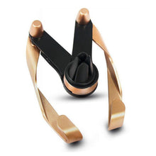 Load image into Gallery viewer, Bracket Shaped Magnetic Adjustable Car Air Vent Mounts Phone Holder, Gold