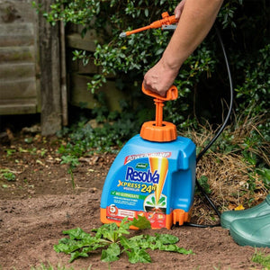 Resolva Xpress 24H Weedkiller Power Pump Safe For Bees Ready To Use 5L