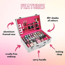Load image into Gallery viewer, Urban Beauty Box Vanity Case Cosmetic Make Up Storage 60 Piece