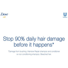 Load image into Gallery viewer, 4pk of 400 Dove Nutritive Solutions Intensive Repair Shampoo for Damaged Hair