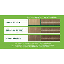 Load image into Gallery viewer, Schwarzkopf Natural &amp; Nourishing HairDye, 533 Medium Ash Blonde, 1pk, 2pk or 3pk