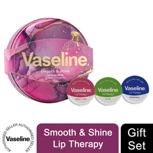 Load image into Gallery viewer, Vaseline Rosy, Coca &amp; Aloe Lip Therapy Selection 3pcs Gift Tin Set For Her