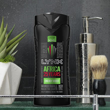 Load image into Gallery viewer, Lynx Energy Boost Shower Gel Bodywash, Africa, 3 or 6 Pk, 500ml