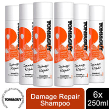 Load image into Gallery viewer, 6 Pack of 250ml Toni &amp; Guy Fibre Strengthening Shampoo for All Types of Hair