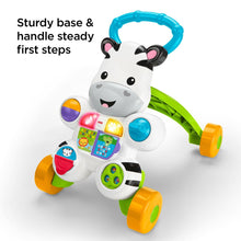 Load image into Gallery viewer, Fisher-Price Learn with Me Zebra Walker, Electronic Educational Toy