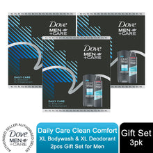 Load image into Gallery viewer, Dove Men Care Clean Comfort XL Bodywash &amp; XL Deodorant 2pcs Gift Set For Men