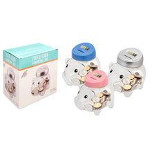 Load image into Gallery viewer, Piggy Coin Counter Jar With Digital Coin Bank LCD Display- Pink