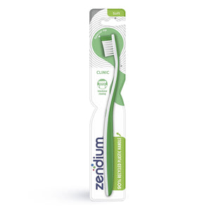 3pk of Zendium Gentle & Effective Clean Extra Soft Bristles Toothbrush
