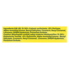 Load image into Gallery viewer, 6x of 870ml Comfort Ultimate Care Sunburst Concentrated Fabric Conditioner 58W
