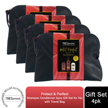 Load image into Gallery viewer, Tresemme Protect &amp; Perfect Shampoo Conditioner Gift Set for Her with Travel Bag