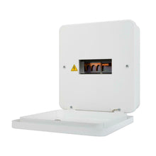 Load image into Gallery viewer, Schneider Electric Easy9+ EZ9E4MCU Consumer Unit 4 Way Surface Mount Metal