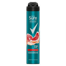 Load image into Gallery viewer, 3x of 200ml Sure Men 72H AdvanceProtection Ultra-Fresh  Anti-Perspirant Deodrant