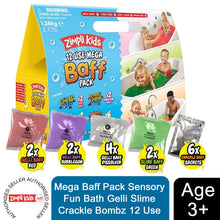 Load image into Gallery viewer, Gelli Spa Mega Play Pack Mega Baff Baff Bombz Sensory Messy Play Bundle For Kids