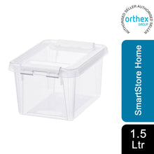 Load image into Gallery viewer, SmartStore Storage Box with Clip Lid for Home, 1.5L