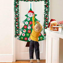 Load image into Gallery viewer, Giant Hanging Christmas Tree Advent Calendar