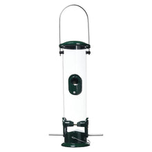 Load image into Gallery viewer, Peckish Bird Feeder All Weather Large Seed 4 Metal ports + Perches
