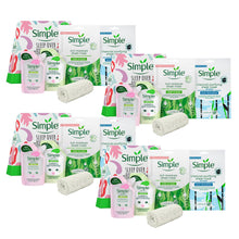 Load image into Gallery viewer, Simple Sleep Over Gift Set, Moisture&amp;Purifying Mask, Facewash with Muslin Cloth