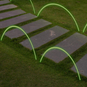 10Pcs Garden Glow Stars No Wiring Absorbs Sunlight Glow In The Dark